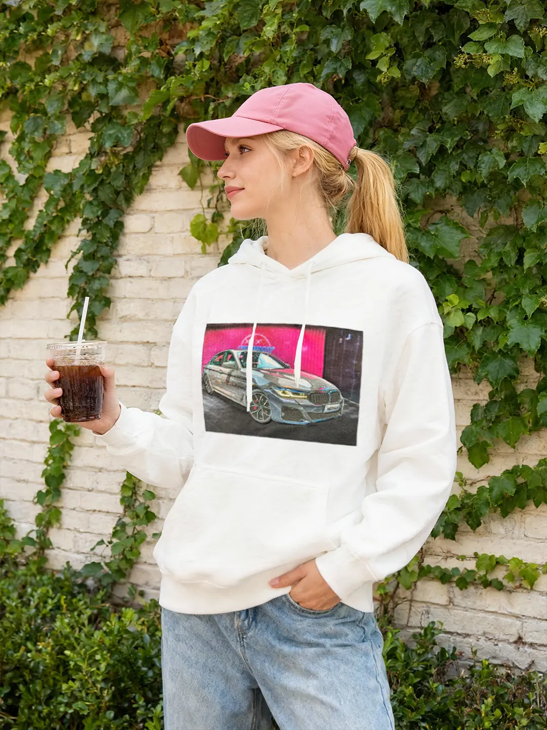 Automotive Embroidery Hoodie - Front Chest/Back Automotive Embroidery Hoodie - Front Chest/Back