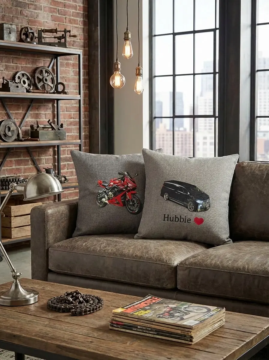 Custom Embroidered Cushion – From Car Photo to a Personalized Keepsake Custom Embroidered Cushion – From Car Photo to a Personalized Keepsake