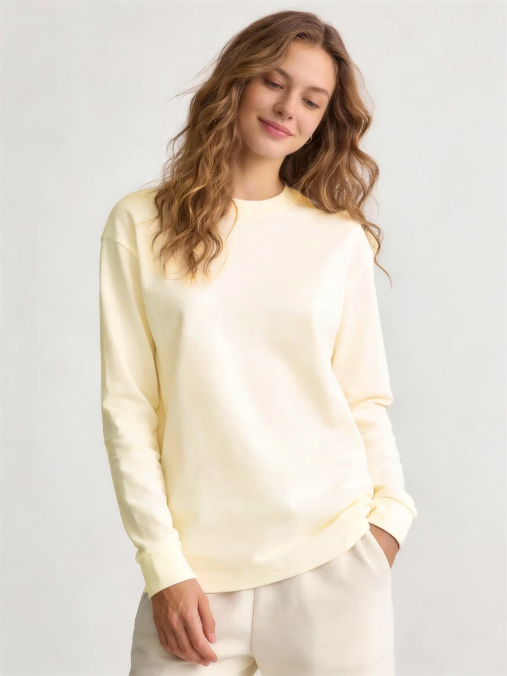 Unisex Long-Sleeve Relaxed Fit T-Shirt Unisex Long-Sleeve Relaxed Fit T-Shirt