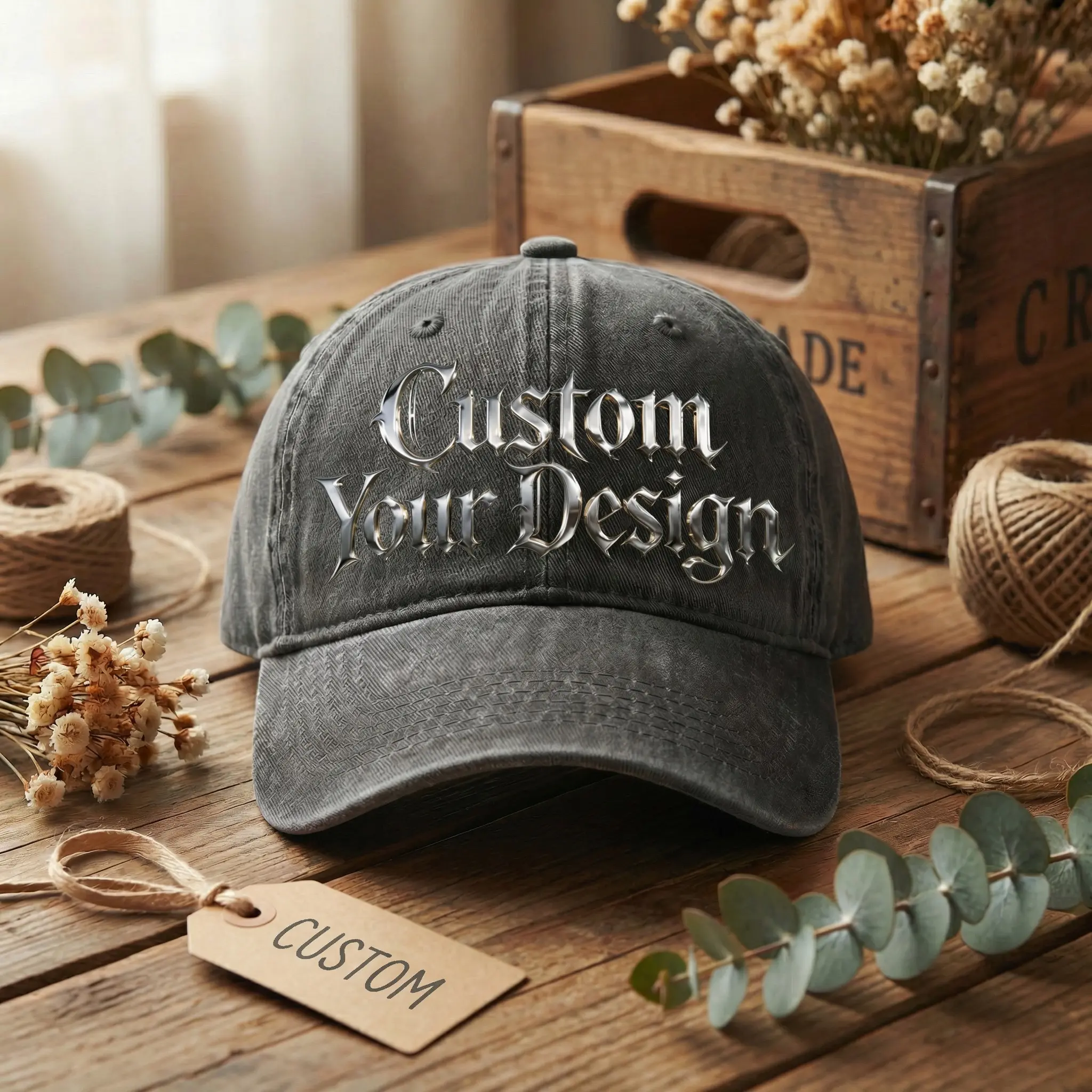 Custom Baseball Cap – Personalized Printed Cotton Cap Custom Baseball Cap – Personalized Printed Cotton Cap