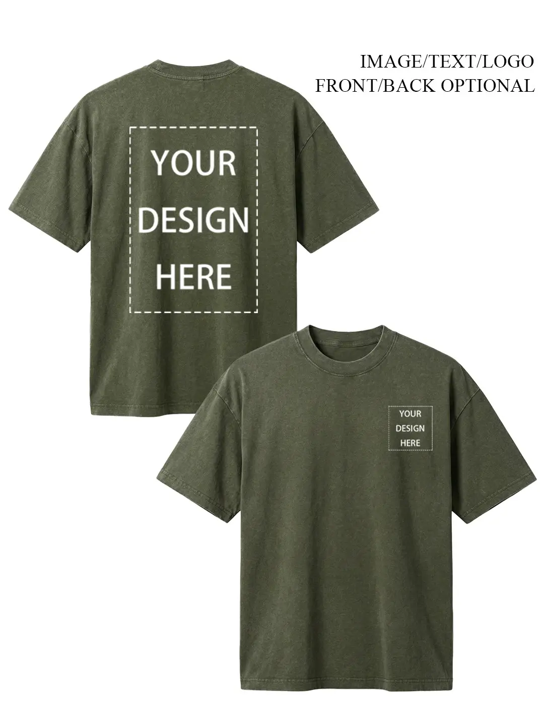 Unisex Vintage Wash Snowflake Ribbed T-Shirt Unisex Vintage Wash Snowflake Ribbed T-Shirt